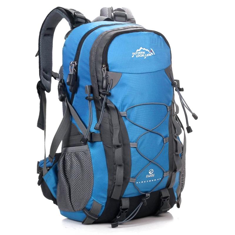 Mochila de caminhada, mochila de náilon impermeável, bolsa grande esportiva para homens e mulheres, bolsa de viagem para acampamento ao ar livre - Image 1
