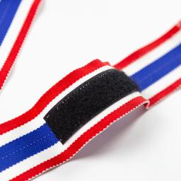 2 peças/rolo de largura 5cm comprimento 2.5m/5m com alça esportiva de algodão elástico bandagem de boxe sanda muay thai mma taekwondo personalizado - Image 5