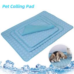 Esteira refrigerando para cães e gatos, cobertor lavável, cama respirável para animais de estimação, almofada de verão, sofá, cães pequenos, médios, grandes - Image 2
