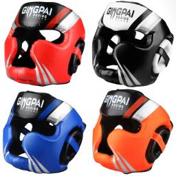 Boxe cabeça proteção para adulto e criança, capacete de segurança mma, proteção de cabeça, totalmente coberto, para muay thai, promoção - Image 1
