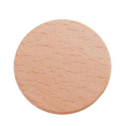 20 peças 36mm base de madeira disco redondo peças para faça você mesmo pintura artesanato scrapbooking - Image 6