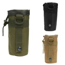Molle bolsa de garrafa de água tática de náilon, durável, ao ar livre, bolsa, mochila, suporte de cinto - Image 6