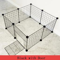 DIY Animal dobrável gaiola para animais de estimação, cercadinho, cerca de caixa, Puppy Kennel House, gaiola de treinamento para exercícios, gatinho espaço - Image 5