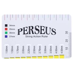 Corda de ação de guitarra em pvc 1 peça, medidor de passo, régua adequada para instrumentos de cordas, como violão, baixo, mandolin, banjo - Image 6