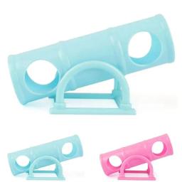 Tubo elástico de hamster, brinquedo interativo de plástico para animais de estimação - Image 1