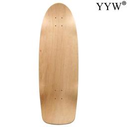 1 peça adulto skate deck terra 78x25.5cm 30.5x1 0 Polegada 7 plies bordo madeira único kicktail placa de skate surf em branco - Image 2