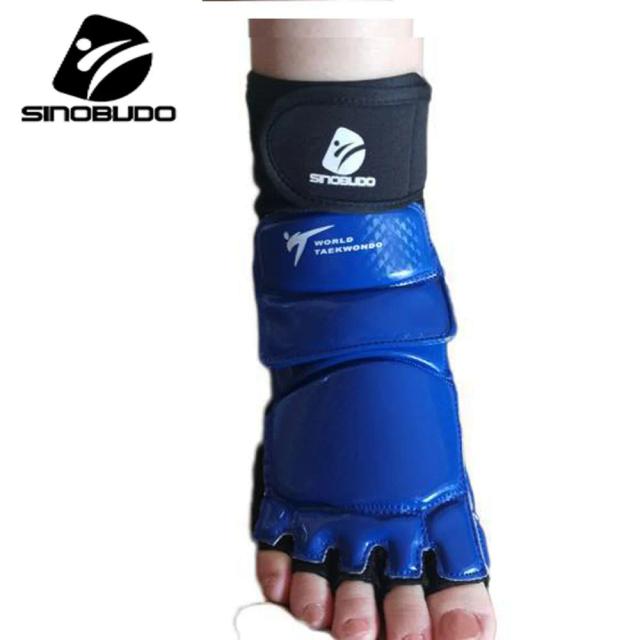 Protetor de Tornozelo WT-Taekwondo em PU para Adults e Crianças - Meia de Sparring para Karate e Boxe, Equipamento de Artes Marciais Novo