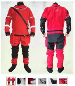 Roupa seca de caiaque, surf, mergulho, caiaque, água seca, látex, trilha, pesca - Image 4