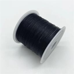 Fio Elástico para Fazer Jóias, Linha Cristal Redonda, Borracha de Nylon, Cordão Elástico, Pulseira Beading, 10 Jardas, 0,7mm - Image 5