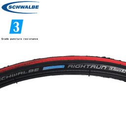 Schwalbe pneu inflável para cadeira de rodas RIGHTRUN esportes 24 polegadas acessórios para bicicleta 24 * 1 26 polegadas à prova de facadas 26 * 1 pneu de bicicleta - Image 5