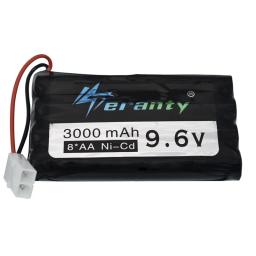 Conjuntos de Carregador de Bateria Recarregável, AA 9.6V, 3000mAh, 5 em 1, apto para brinquedos RC, carro, tanques, trens, robô, barco, ferramentas de armas, ferramentas, Ni-Cd - Image 4