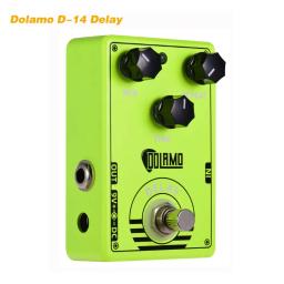 Série D-1 chubby comp D-14 atraso pedal compressor de efeito guitarra elétrica com true bypass guitarra acessórios - Image 5