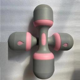 Peso ajustável multifuncional portátil halteres unissex agregado familiar 10kg galvanizado bloco de aço de carga-rolamento casa fitness - Image 6