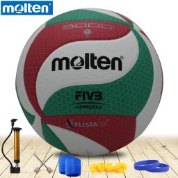 Original voleibol fundido V5M5000 NOVA Marca Alta Qualidade Genuíno Material PU Fundido Tamanho Oficial 5 voleibol волейбольный мяч - Image 1