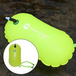 Boia de segurança altamente visível, dispositivo flutuante de reboque para nadar em água selvagem e aberta, natação, caiaque e surf - Image 4