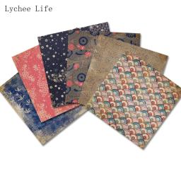 Lychee vida 12 folhas japonês scrapbooking packs papel origami arte artesanato diy álbum de fotos fundo almofadas de papel que faz o cartão - Image 5