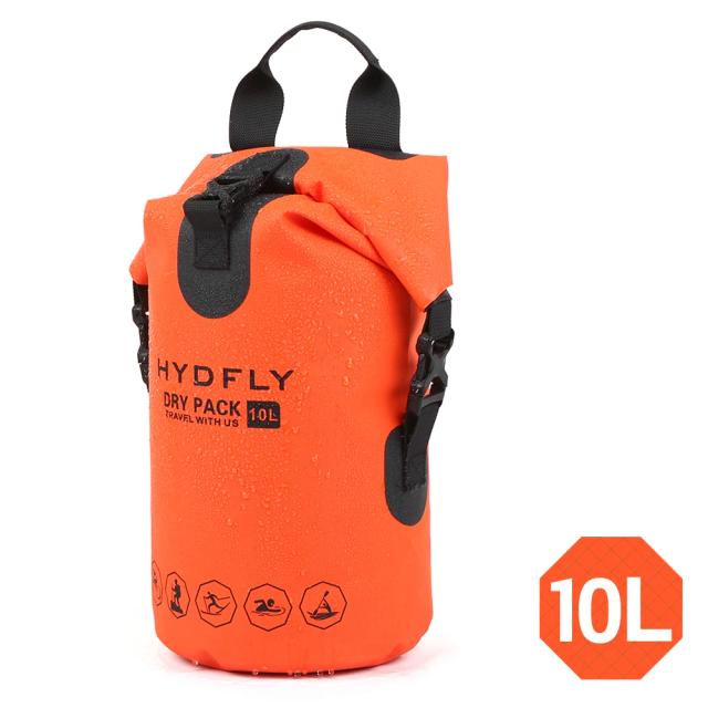 Mochila Roll-Top Impermeável Flutuante de 10L, 15L e 20L para River Trekking e Esportes Aquáticos
