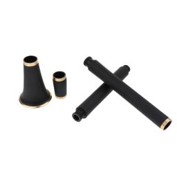 1 pacote partes de instrumentos de sopro, bricolagem abs, corpo de clarinete preto - Image 5