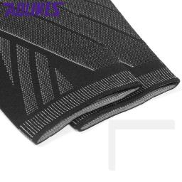 Caneleira esportiva para corrida, 2 peças, protetor de pernas e caneleiras, sem costura, elástica para homens e mulheres, fitness - Image 5