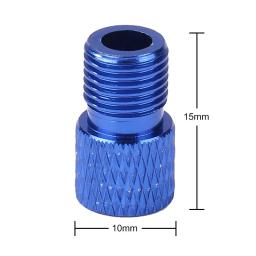Venda quente schrader válvula adaptador resistente ao desgaste mtb bicicleta conversor de válvula de engrenagem fixa bicicleta presta para schrader válvula adaptador - Image 6