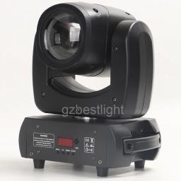 Ponto LED de feixe forte com caso de voo, luz do armário, prisma rotativo, efeito arco-íris, 8 facetas, 100watts, 2r - Image 2