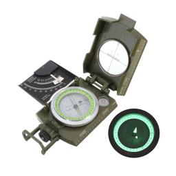 Outdoor Survival Gear Bússola verde, Bússola geológica, Camping, Caminhada, Equipamento de navegação, Gadgets - Image 3