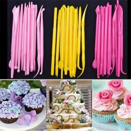 Molde de modelagem de argila e pastas, kit de ferramentas de decoração fondant flor goma - Image 3