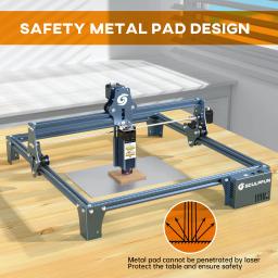 SCULPFUN S9 Máquina De Gravação A Laser 90W Ultra-fino Laser Beam Shaping Tecnologia Madeira Acrílico Laser Engraver410x420mm - Image 4