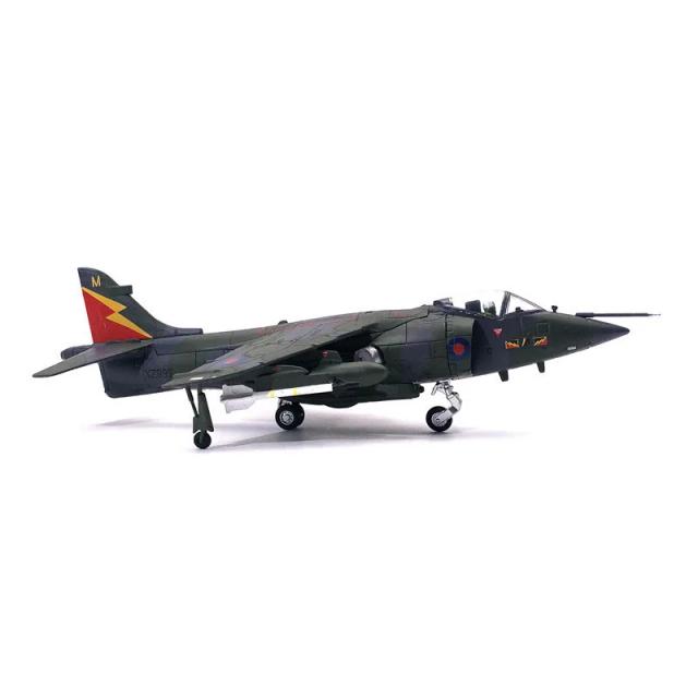 Caixa de Decoração Finalizada 1/72 - Modelo de Avião Harrier Sea Harrier