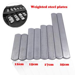 Placas de Aço de Peso Ajustável, Treinamento para Colete Ponderado, Pesos no Tornozelo, Ginásio Correndo, Treino, Acessórios Fitness, 12-25cm - Image 1