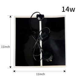 Tapete de aquecimento para répteis com controle de temperatura ajustável, tapete de aquecimento para terrário, tartaruga, lagarto, aranha, plugue ue, 5w a 35w - Image 6