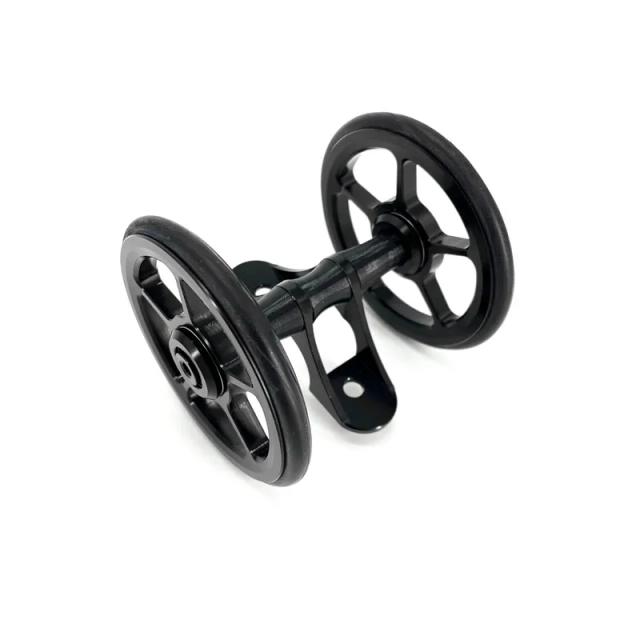 Suporte Traseiro Dobrável Litepro para Bicicletas com Rodas Duplas - Praticidade em Movimento