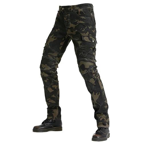 Volero 2022 novo quatro estações da motocicleta equitação jeans hóquei calças de motocross proteção 06 preto verde masculino engrenagem proteção - Image 1