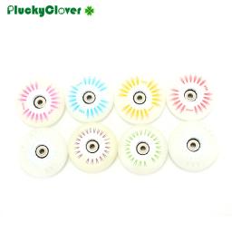 1pc patins piscando roda de rolo 60mm 64mm 68mm 70mm rolo inline freestyle slalom luminosa led luz brilhante roda brilhante - Image 2