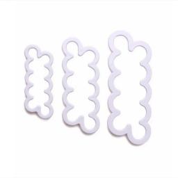Conjunto de 3 peças de molde para cerâmica, arte, rosa, flor, ferramenta de corte, lama, protótipo rápido, flor de rosa, faça você mesmo, artesanal, molde de cerâmica - Image 4