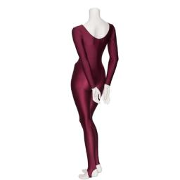 Macacão de dança com manga longa brilhante, especial para mulheres, adulto, elastano, ginástica, macacão, corpo inteiro, roupa de dança, gato, menina - Image 6