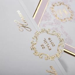 Cor do ouro Hot Stamping Foil Paper, Transferência Holográfica, Laminador Foil, DIY Artes Artesanato, Cartões de Presente de Natal, 10Pcs - Image 5