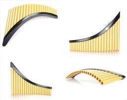 Alta qualidade ABS plástico Panflute com Base G Key, Instrumento de música, Flauta de panela ajustável, 22 tubos, Romênia - Image 6