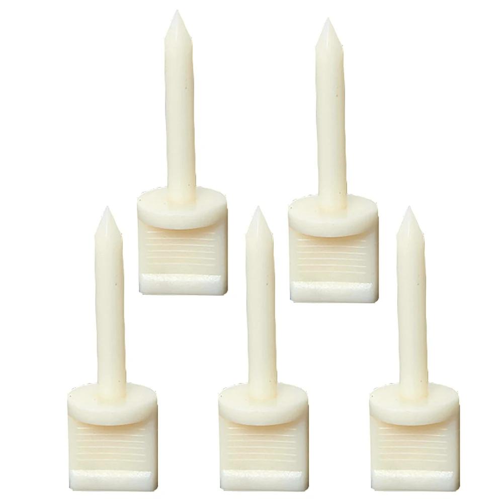 5 pces 6.5cm plástico alvo prego pinos tiro com arco acessório uso para alvo fixo papel para recurvo arco composto tiro - Image 1