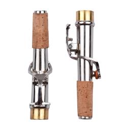Lade saxofone soprano bb, instrumentos de sopro, soprano, latão laqueado, corpo de ouro e chaves - Image 5