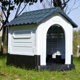 Cama dobrável destacável do cão, luxo, quente, Pet Supplies, impermeável, Ainproof, ao ar livre, quatro estações, pequena casa de cachorro, inverno - Image 3