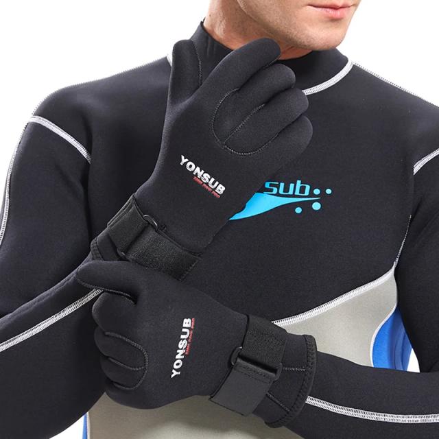 Luvas de Mergulho em Neoprene de 5mm para Manter Aquecido em Snorkeling, Surf, Caiaque e Pesca Submarina