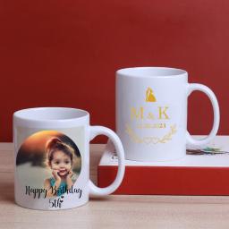 Caneca personalizada com nome e data, presente de casamento, festa de chá de panela, presentes de noiva, chá de panela, lembranças de chá de bebê, copo personalizado - Image 1