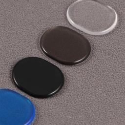 Almofadas silenciosas de silicone para tambor, 6 peças absorve choque, acessórios de instrumento de percussão transparente - Image 6
