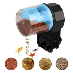 Alimentador automático de peixes à prova de umidade alimentador de peixes elétrico sincronismo inteligente para férias aquário + filtro de aquário - Image 6