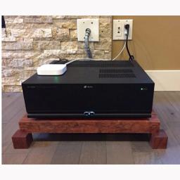 Rosewood Amplificador De Madeira Sólida CD Player Tubo Preamp DAC Shock Absorber Speaker Isolador Pads Suporte Base Suporte Rack de Suporte - Image 5