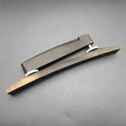 Arco de 6 cordas, acessórios de guitarra de ébano para jazz, ponte ajustável, flutuante, jazz - Image 2
