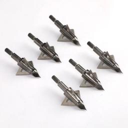 Tiro com arco broadhead 100/grão 125 ponta de flecha de 2/3 afiada ponta de flecha forcomposto arco e flecha tiro recurvo acessório de caça - Image 6