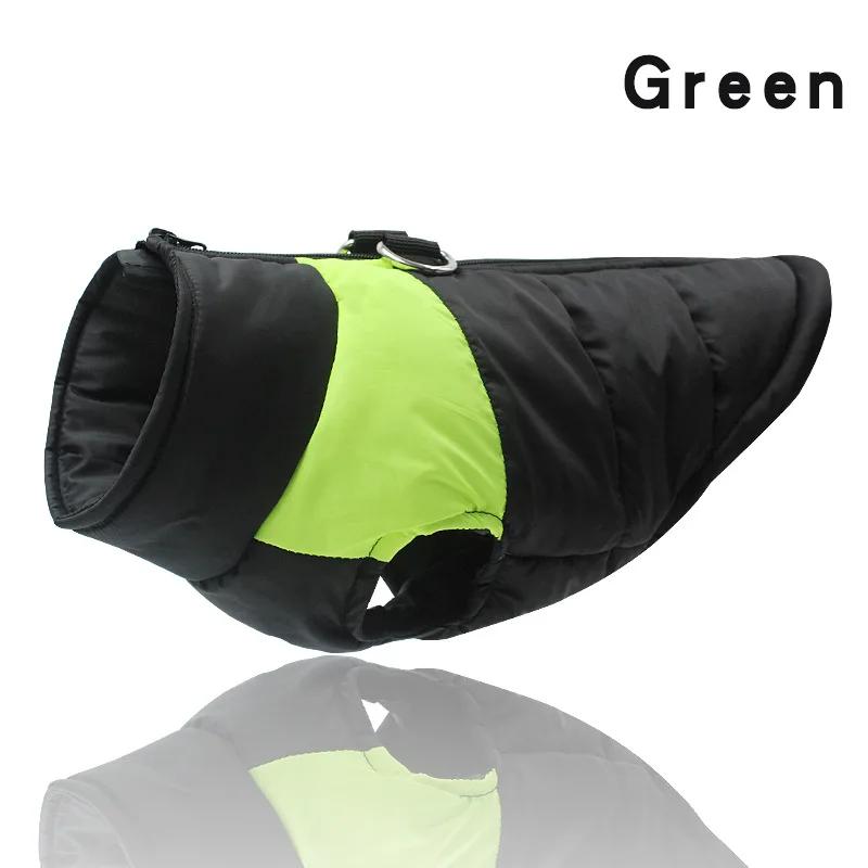 Jaqueta acolchoada impermeável com zíper para cães, colete quente de inverno, roupas pet, casaco de cachorro, cães pequenos médios e grandes - Image 1