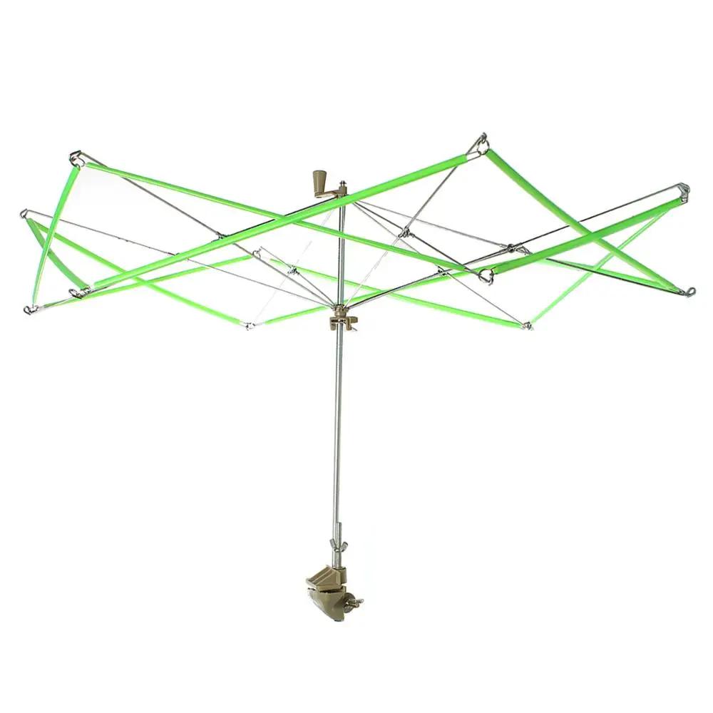 Enrolador De Fio De Madeira Swift Enrolador De Lã De Cordas Suporte Guarda-chuva, Artesanato De Fios De Agulha De Tricô, Ferramentas De Enrolador De Novela, 1 Pc - Image 1